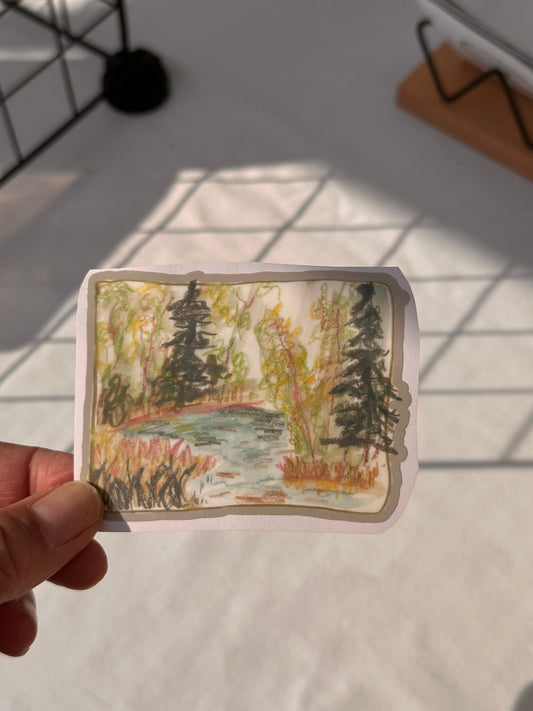 Nature sticker