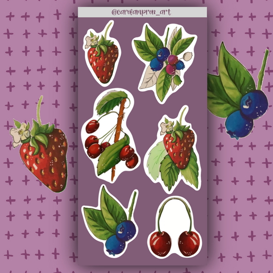 Sticker sheet Fruits